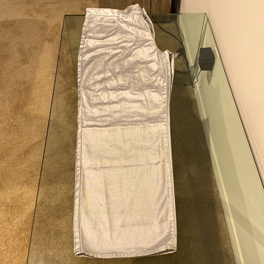 Silver Baggy Denim - Universal Thread